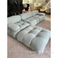 Modulare Sofa bequeme langlebige Boucle Couch